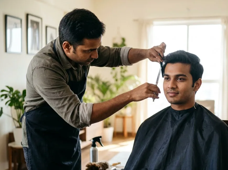Haircut for men